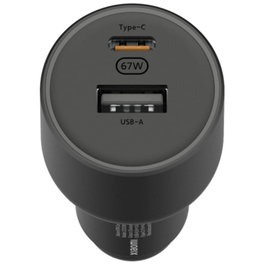 Xiaomi Cargador de Coche 67W USB-A Tipo-C USB-A y USB Tipo-C 2A 6A